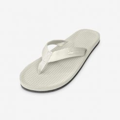 Klapki damskie - Easy Living Lite Sea Salt. Brązowe klapki INDOSOLE, bez wzorów, z nylonu, sportowe, bez obcasa, bez zapięcia. Za 132.00 zł.