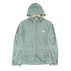 Damska szara polarowa kurtka TNF. Szare kurtki The North Face, l, bez wzorów, z polaru, sportowe, bez kaptura. Za 170.36 zł.