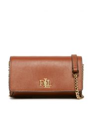 Lauren Ralph Lauren Torebka 432915377002 Brązowy. Brązowe kopertówki Lauren Ralph Lauren, bez wzorów, ze skóry, wizytowe, bez dodatków. Za 709.99 zł.