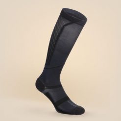 Skarpety kompresyjne Aptonia. Skarpetki Decathlon, bez wzorów, z bawełny. Za 69.99 zł.