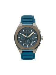 Armani Exchange Zegarek Sync AX4291 Granatowy. Niebieskie zegarki Armani Exchange. Za 969.99 zł.