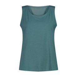 Top damska turystyczne CMP 35N5546. Zielone topy CMP, s, bez wzorów, sportowe, bez kołnierzyka, bez ramiączek. Za 182.50 zł.