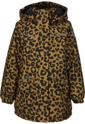 Parka z nadrukiem niemowlęca Zigzag Angelina V2. Czarne płaszcze ZIGZAG, l, bez wzorów, z materiału, bez kaptura. Za 305.50 zł.