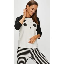 Henderson Ladies - Piżama. Szare piżamy marki Henderson Ladies, z bawełny, z okrągłym kołnierzem. Za 99.90 zł.