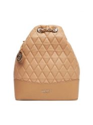Nine West Plecak CEO-KANSAS-JH5824-NW Beżowy. Brązowe plecaki Nine West, bez wzorów, z materiału, bez dodatków. Za 249.99 zł.