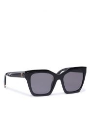 Furla Okulary przeciwsłoneczne Sunglasses SFU621 WD00055-A.0116-O6000-1-060-CN-D Czarny. Czarne okulary przeciwsłoneczne Furla, bez wzorów, z tworzywa sztucznego. Za 829.99 zł.