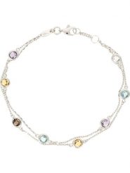 OR ÉCLAT Złota bransoletka "Colormix" z elementami ozdobnymi rozmiar: onesize. Szare bransoletki Or Éclat, złote. Za 1,435.99 zł.