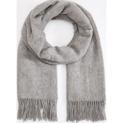 Szal z wełną - Szary. Szaliki i kominy marki Reserved. Za 149.99 zł.