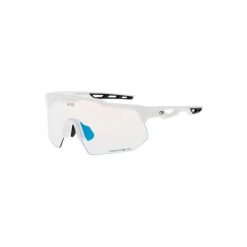 Okulary rowerowe fotochromowe GOG Loki - matt white/black. Białe okulary przeciwsłoneczne GOG, bez wzorów. Za 399.00 zł.
