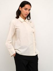 Karen by Simonsen Koszula Klarakb 10104584 Écru Classic Fit. Koszule Karen by Simonsen, bez wzorów, z bawełny, bez kołnierzyka, bez ramiączek. Za 679.99 zł.