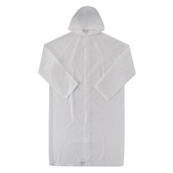 Kurtka Przeciwdeszczowa Unisex Dla Dorosłych Yosh. Białe kurtki Hi-tec, bez wzorów, sportowe, bez kaptura. Za 29.99 zł.