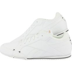 Buty sportowe damskie Reebok Damio. Białe buty treningowe Reebok, bez wzorów, z syntetyku, bez zapięcia, na fitness i siłownię. Za 190.00 zł.