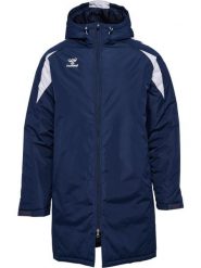 Parka Hummel Core 2.0. Białe płaszcze Hummel, xl, bez wzorów, z materiału, klasyczne, z kapturem. Za 393.55 zł.