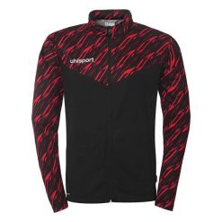 Kurtka z dresu Uhlsport Progressive 28 Poly. Czarne kurtki Uhlsport, m, bez wzorów, z dresówki, bez kaptura. Za 170.00 zł.