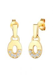 Elli DIAMONDS Damska zawieszka do ucha Round Geo z diamentem (0,15 ct.) w srebrze 925 Sterling Silver Kolczyki 1 ct Damski. Szare kolczyki Elli DIAMONDS, z diamentem, srebrne. Za 1,339.99 zł.