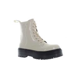 Trapery damskie LUMBERJACK ELYSE. Białe traperki Lumberjack, bez wzorów, bez obcasa, bez zapięcia. Za 289.99 zł.