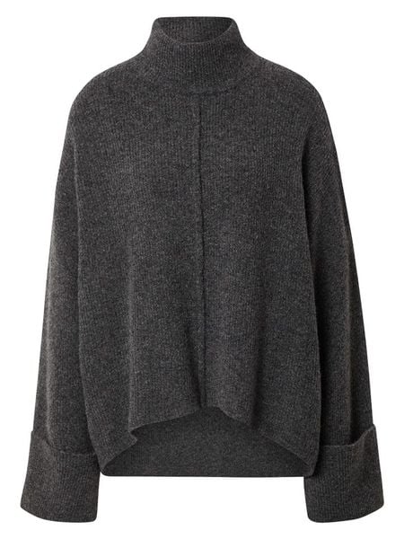 LeGer Sweter "Rafaela" w kolorze szarym rozmiar: 42. Szare swetry LeGer, bez wzorów, prążkowane, bez ramiączek. Za 144.95 zł.