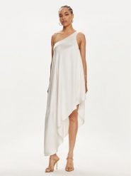 NORMA KAMALI Tunika ST1246CB211944 Biały Regular Fit. Białe tuniki Norma Kamali, xs, bez wzorów, z syntetyku, bez kołnierzyka, bez ramiączek. Za 899.99 zł.