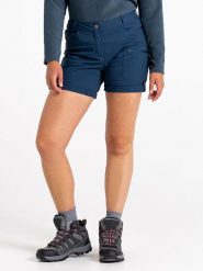 Dare 2b Szorty funkcyjne "Melodic II" w kolorze granatowym rozmiar: 36. Niebieskie szorty sportowe Dare 2b, bez wzorów, z materiału, outdoorowe. Za 99.95 zł.