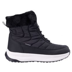 Buty zimowe damskie Iguana Irine W - czarne, Rozmiar buta 39. Czarne buty sportowe lifestyle IGUANA, na zimę, bez wzorów, z futra, klasyczne, bez zapięcia. W wyprzedaży za 249.99 zł.