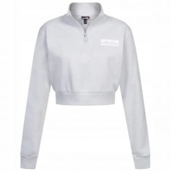 ELLESSE BLUZA DAMSKA L KOLOR SZARY. Szare bluzy bez kaptura Ellesse, l, bez wzorów, z bawełny, bez kaptura, do biegania. Za 136.64 zł.