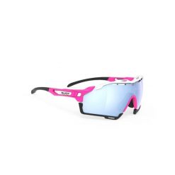 Okulary RUDY PROJECT CUTLINE PINK FLUO MATE C1 - Multilaser ICE. Czerwone okulary przeciwsłoneczne Rudy Project, bez wzorów. Za 940.00 zł.