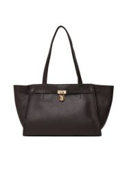 MICHAEL Michael Kors Torebka Hamilton 30F6GNXT7L Brązowy ciemny. Brązowe torebki klasyczne MICHAEL Michael Kors, bez wzorów, ze skóry, bez dodatków. Za 1,649.00 zł.