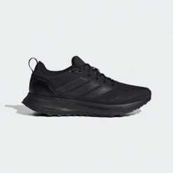 Buty Runfalcon 5 TR Running. Czarne buty do biegania adidas, bez wzorów, bez zapięcia, do biegania. Za 211.99 zł.