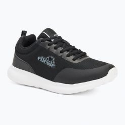 Buty damskie Ellesse Dicky. Czarne buty treningowe Ellesse, na lato, bez wzorów, z materiału, bez zapięcia. Za 179.99 zł.