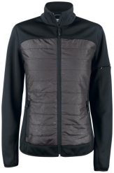 Clique Custer Women Lekka polarowa kurtka, czarna – black. Czarne kurtki CLIQUE, l, bez wzorów, z polaru, bez kaptura. Za 317.98 zł.