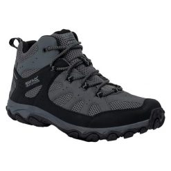 Męskie Buty Do Chodzenia Edgepoint IV. Szare spodnie materiałowe Regatta, bez wzorów, z materiału, klasyczne, z podwyższonym stanem. Za 459.99 zł.