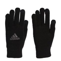 Rękawiczki Essentials. Czarne rękawiczki adidas, bez wzorów, eleganckie. Za 85.00 zł.