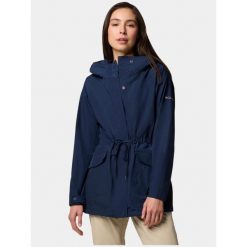 Wiatrówka damska Columbia Pardon My. Niebieskie kurtki przejściowe sportowe Columbia, l, bez wzorów, z softshellu, bez kaptura, trekkingowe. Za 669.00 zł.