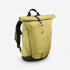 Plecak turystyczny Quechua NH500 Escape Rolltop 16+4 litry. Zielone plecaki QUECHUA, bez wzorów, bez dodatków. Za 129.99 zł.