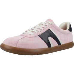 Kapcie CAMPER PELOTAS SOLLER Rose. Czerwone kapcie Camper, bez wzorów, ze skóry. Za 534.50 zł.