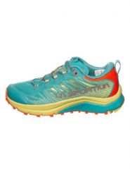 LA SPORTIVA Buty "Jackal II" w kolorze turkusowo-żółtym do biegania rozmiar: 39. Żółte buty do biegania La Sportiva, bez wzorów, z materiału, bez zapięcia, do biegania. Za 436.90 zł.