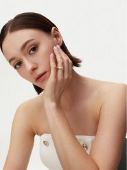 Guess Pierścionek JUBR051 65JW Złoty. Żółte pierścionki Guess, metalowe. Za 149.99 zł.