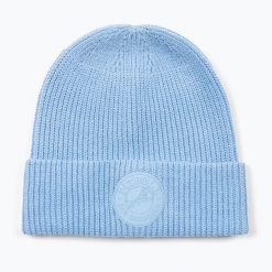 Czapka zimowa Pitbull Beanie San Diego Ca. Niebieskie czapki zimowe PITBULL, bez wzorów, z bawełny, sportowe. Za 62.99 zł.