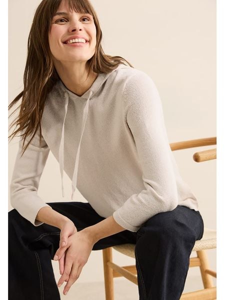 Cecil Bluza w kolorze beżowym rozmiar: M. Brązowe bluzy Cecil, m, bez wzorów, bez ramiączek, z kapturem. Za 91.77 zł.