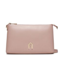Torebka Furla. Brązowe listonoszki Furla, bez wzorów, klasyczne, bez dodatków. Za 1,779.00 zł.
