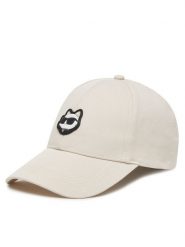 KARL LAGERFELD Czapka z daszkiem A2W33060 Beżowy. Brązowe czapki z daszkiem KARL LAGERFELD, bez wzorów, z bawełny. Za 229.99 zł.