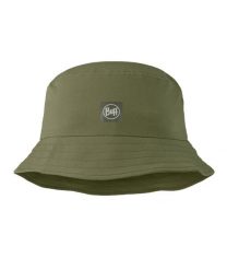 Kapelusz BUFF ADVENTURE BUCKET HAT SOLID. Zielone kapelusze Buff, na lato, bez wzorów, z tkaniny, klasyczne. Za 149.99 zł.