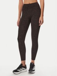 Adidas Legginsy Optime Primelift Snake KG0529 Brązowy. Brązowe legginsy adidas, bez wzorów, sportowe. Za 349.99 zł.