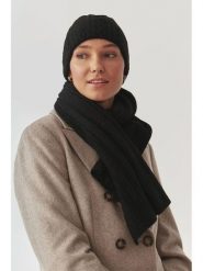 TATUUM Szal "Gorita" w kolorze czarnym - 170 x 43 cm rozmiar: onesize. Czarne szaliki i kominy Tatuum, bez wzorów, z materiału. Za 95.99 zł.