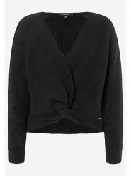 More & More Sweter w kolorze czarnym rozmiar: 46. Czarne swetry More & More, bez wzorów, bez ramiączek. Za 135.17 zł.