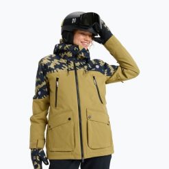 Kurtka snowboardowa damska ROXY Stated. Zielone kurtki narciarskie Roxy, na zimę, l, bez wzorów, z materiału, bez kaptura, snowboardowy. Za 1,248.85 zł.