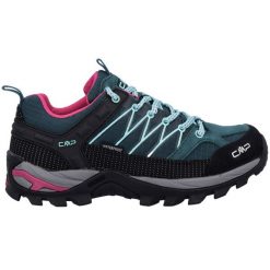 Buty trekkingowe damskie CMP Rigel Low WP. Czarne buty trekkingowe CMP, bez wzorów, bez zapięcia, trekkingowe. W wyprzedaży za 342.25 zł.