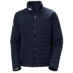 Kurtka damska Helly Hansen crew insulator 2.0. Niebieskie kurtki Helly Hansen, s, bez wzorów, z syntetyku, sportowe, bez kaptura. Za 496.99 zł.