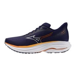 Damskie buty do biegania Mizuno Wave Ultima 17 Wos. Niebieskie buty do biegania Mizuno, bez wzorów, z materiału, bez zapięcia, do biegania, mizuno wave. Za 552.93 zł.