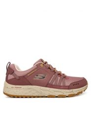 Skechers Trekkingi Escape Plan 180061/MVE Różowy. Czerwone buty trekkingowe Skechers, bez wzorów, z materiału, bez zapięcia, trekkingowe. Za 399.99 zł.